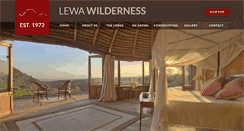 Desktop Screenshot of lewawilderness.com