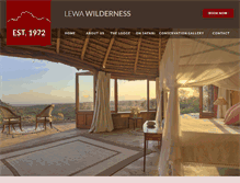 Tablet Screenshot of lewawilderness.com